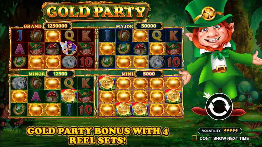 Gold Party gameplay — la tragamonedas viral de Pragmatic Play en Argentina